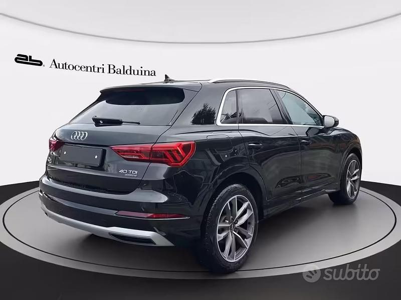 Usata Audi Q3 Advanced 190 CV (139 kW) 2019 Nero mito metalizzato SUV
