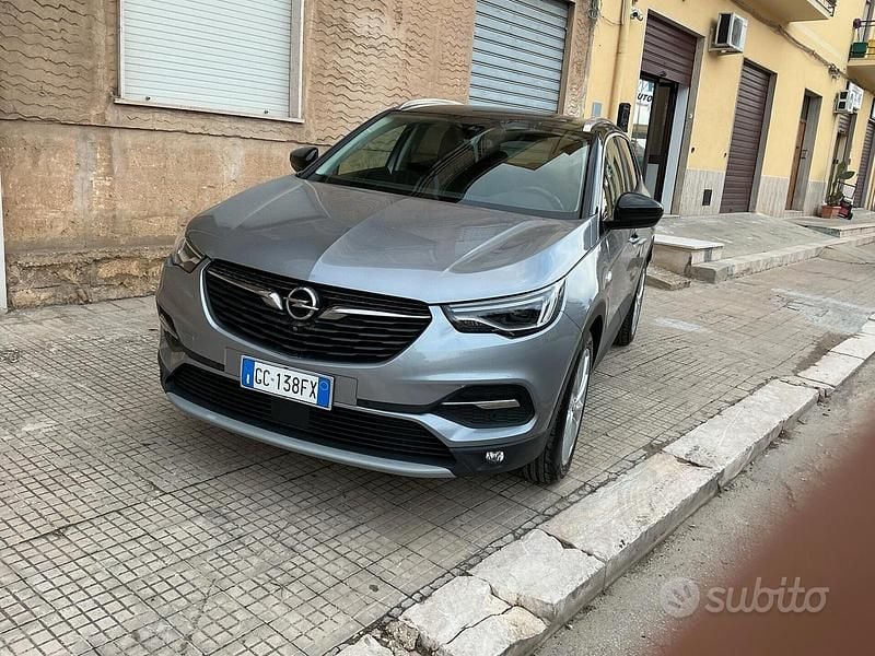 Usata Opel Grandland X Ultimate 130 CV (95 kW) 2020 Grigio SUV
