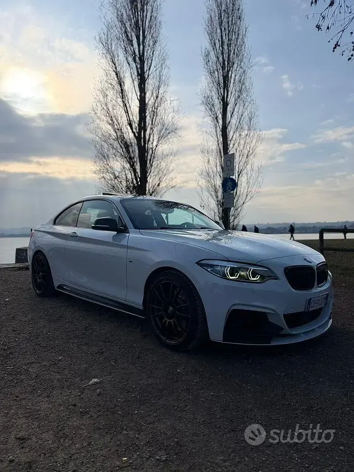Usata BMW M240 M Sport 340 CV (250 kW) 2021 Bianco Coupé