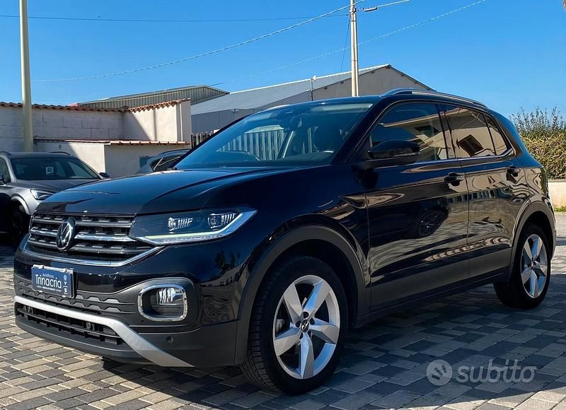 Nero Usata 2021 VW T-Cross Advance SUV | 17.900 € (Buon prezzo) - Immagine 1/4