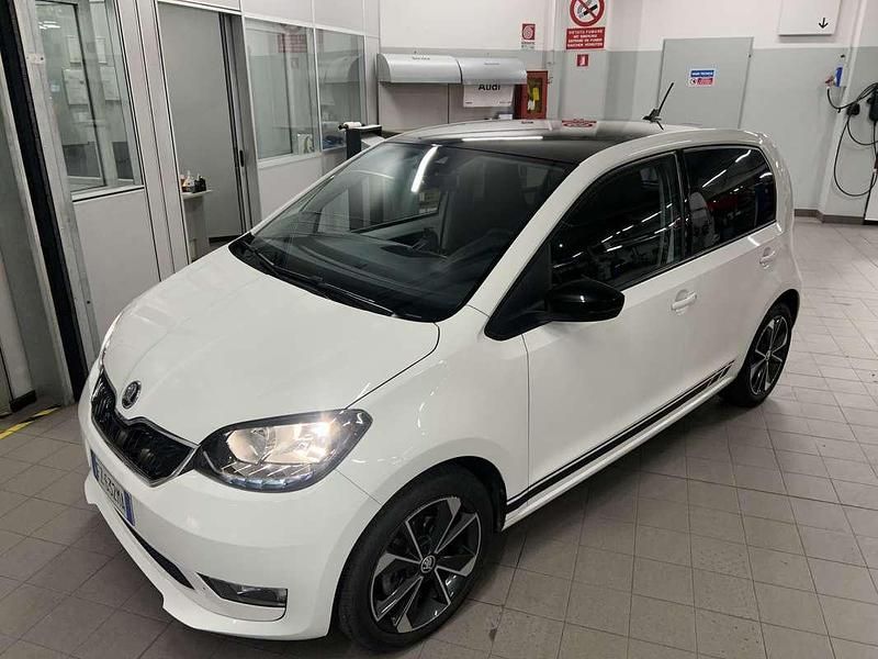 Usata Skoda Citigo-e IV Style 61 kW (83 CV) 2019 Bianco Utilitaria