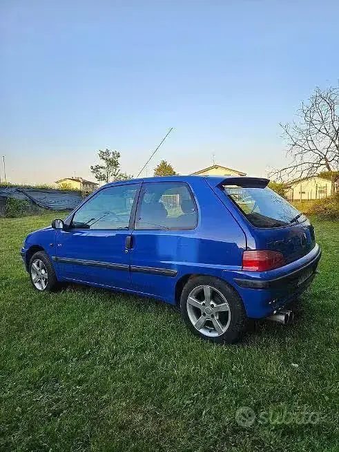 Usata Peugeot 106 75 CV (55 kW) 1998 Bluazzurro Utilitaria