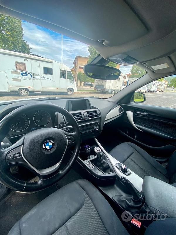 Usata BMW 116 116 CV (85 kW) 2015 Bianco Utilitaria