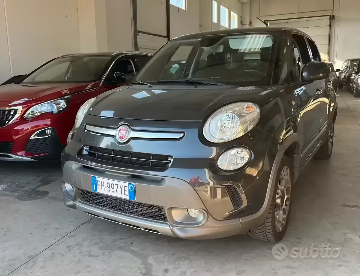 Usata Fiat 500L Trekking 95 CV (69 kW) 2017 Grigio Monovolume