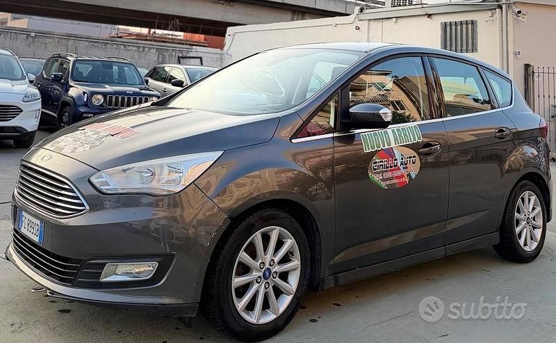 Usata Ford C-MAX Titanium 120 CV (88 kW) 2016 Grigio Monovolume