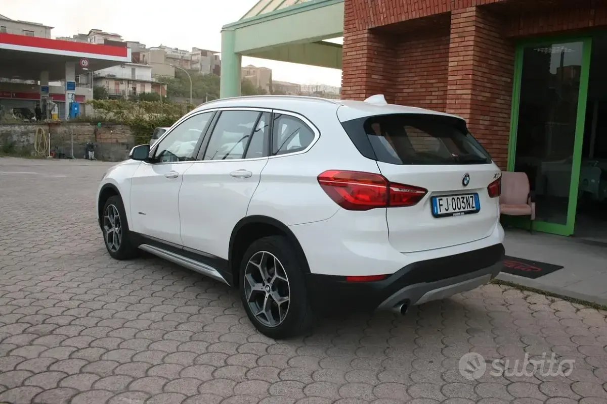 Usata BMW X1 xLine 150 CV (110 kW) 2017 Bianco SUV