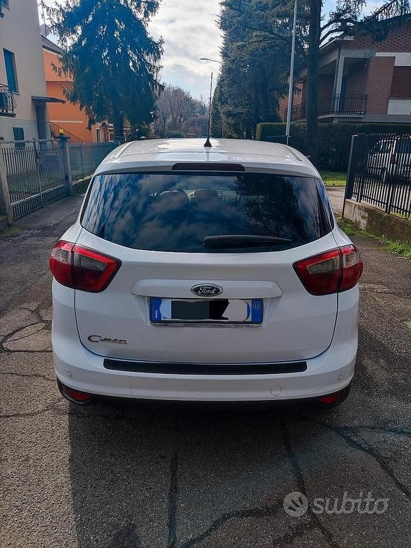 Usata Ford C-MAX Titanium 115 CV (84 kW) 2011 Bianco Monovolume
