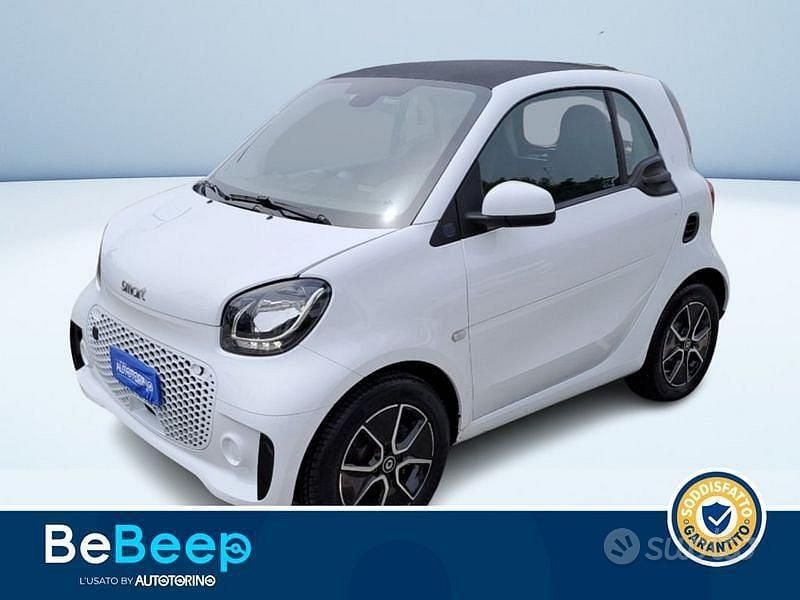 Bianco pastello Usata 2020 Smart ForTwo Electric Drive Passion Berlina | 10.800 € (Buon prezzo) - Immagine 1/3