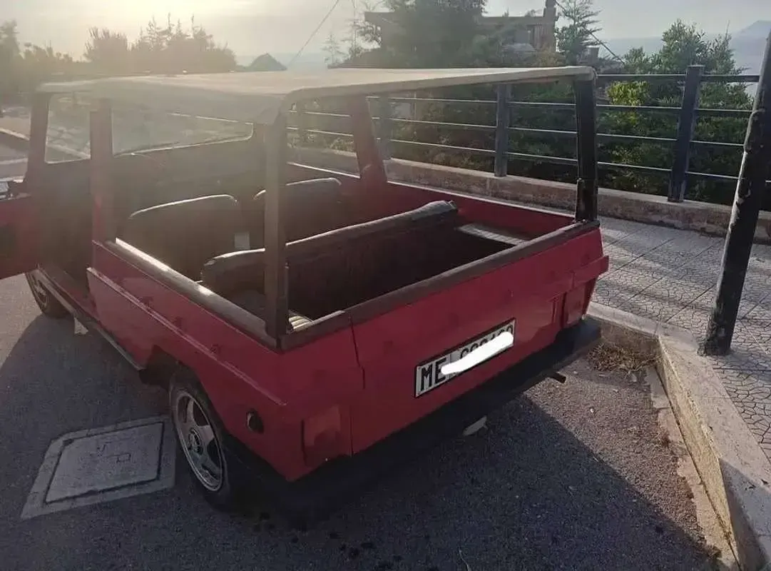Usata Fiat 127 49 CV (36 kW) 1980 Rosso Cabrio