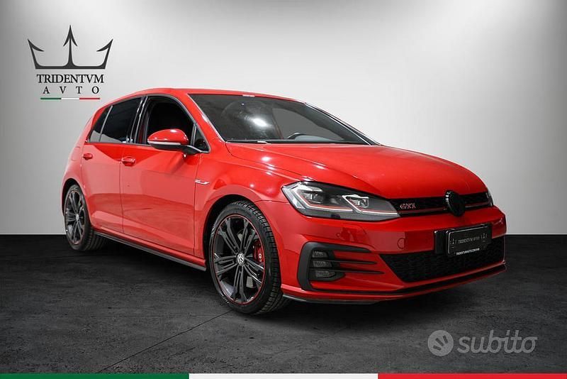 Usata VW Golf VII GTI 245 CV (180 kW) 2019 Rosso Berlina