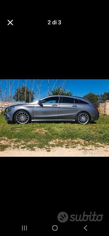 Usata Mercedes CLA220 AMG 2017 Grigio Berlina