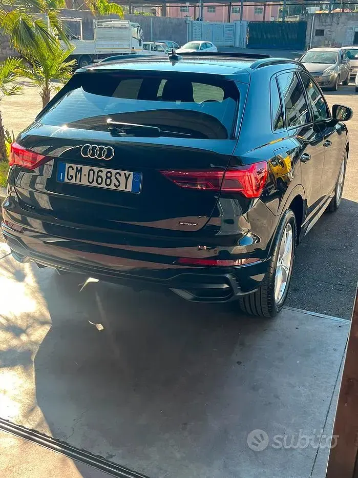 Usata Audi Q3 S-Line 150 CV (110 kW) 2020 Nero SUV