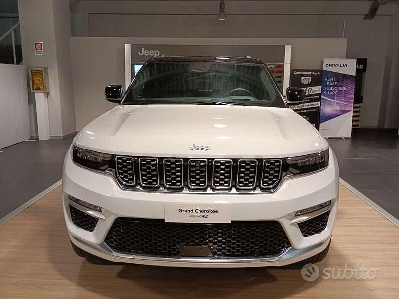 Nuova Jeep Grand Cherokee Summit 2025 Bianco SUV
