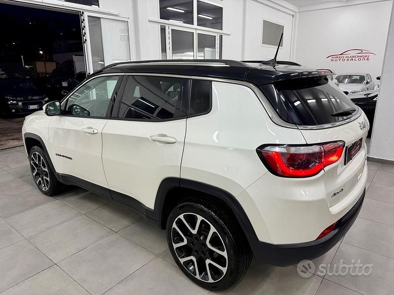 Usata Jeep Compass Limited 140 CV (102 kW) 2019 Bianco SUV