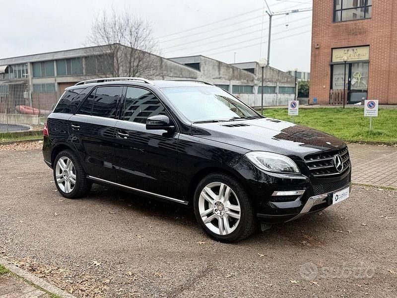 Usata Mercedes ML250 204 CV (150 kW) 2014 Nero SUV