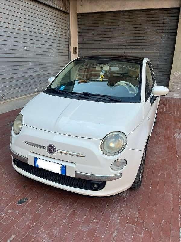 Usata Fiat 500 Lounge 75 CV (55 kW) 2009 Cabrio