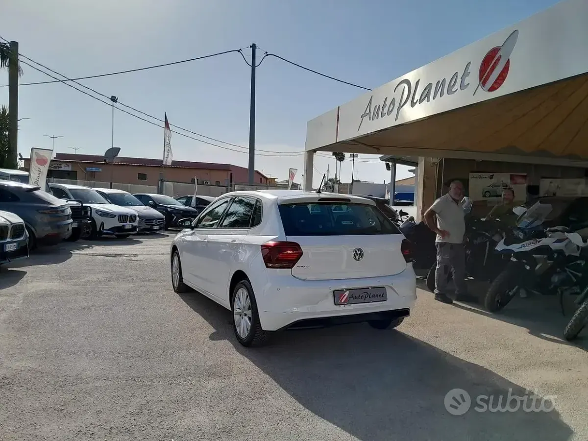 Usata VW Polo Comfortline 95 CV (69 kW) 2020 Bianco Utilitaria
