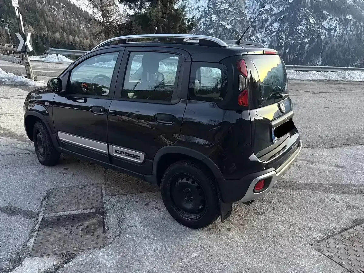 Usata Fiat Panda 95 CV (69 kW) 2016 Nero Utilitaria