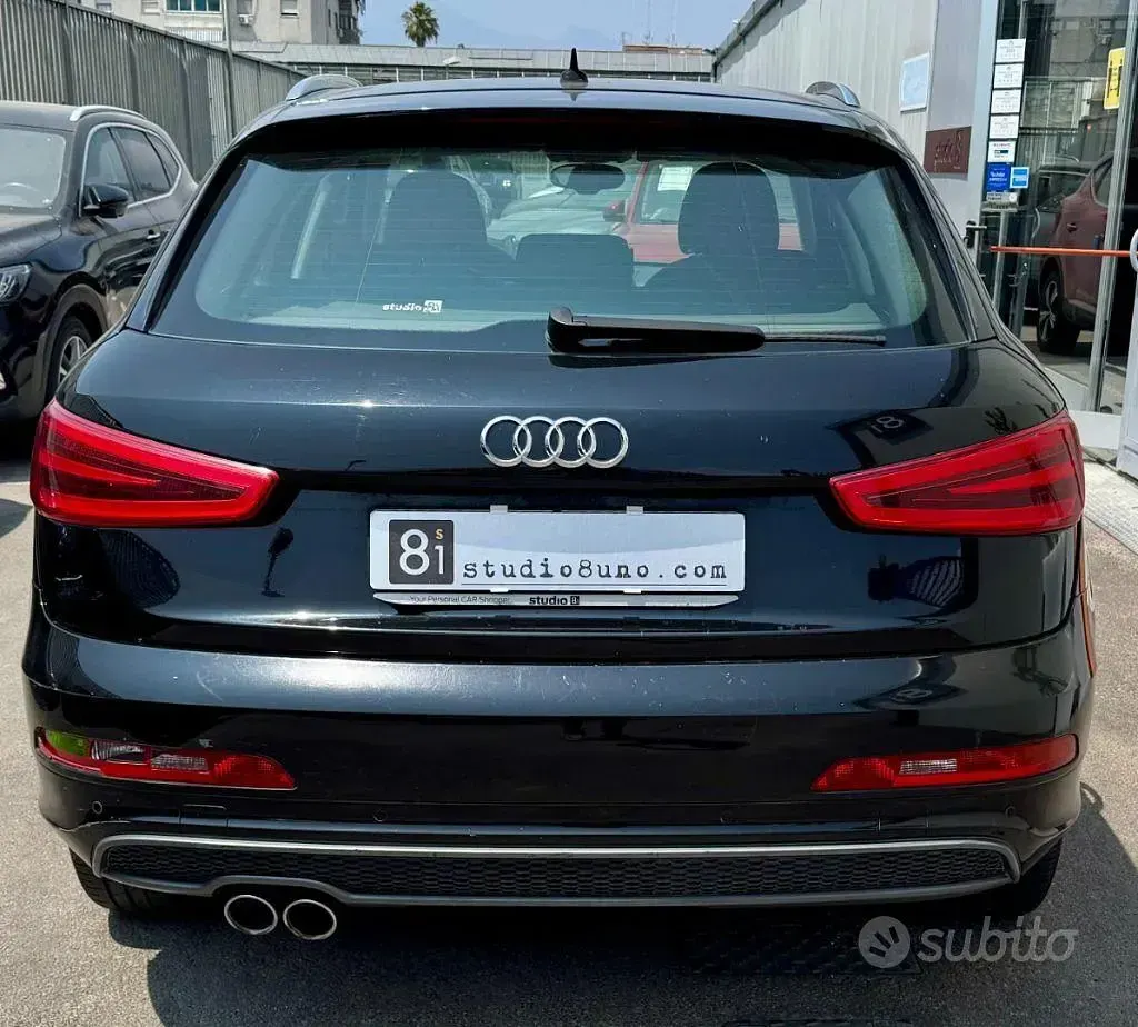 Usata Audi Q3 S-Line 177 CV (130 kW) 2013 Nero SUV