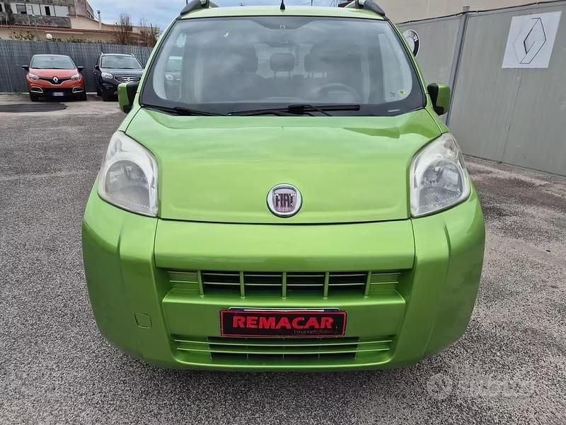 Usata Fiat Qubo Dynamic 77 CV (56 kW) 2010 Verde Monovolume