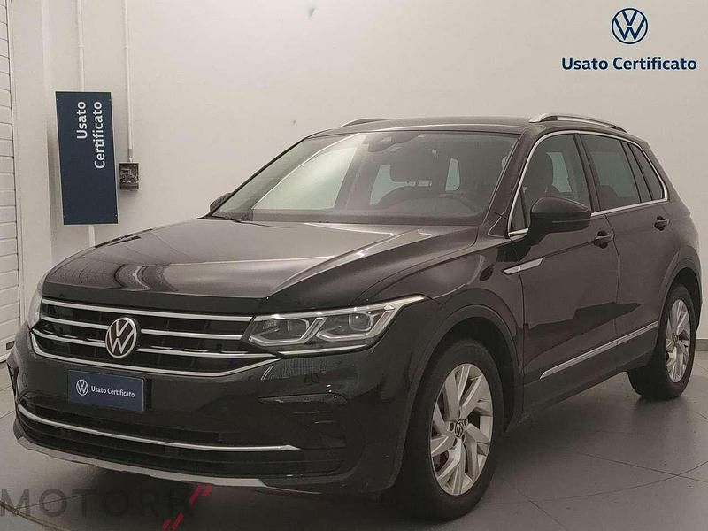 Usata VW Tiguan Elegance 150 CV (110 kW) 2021 Nero SUV