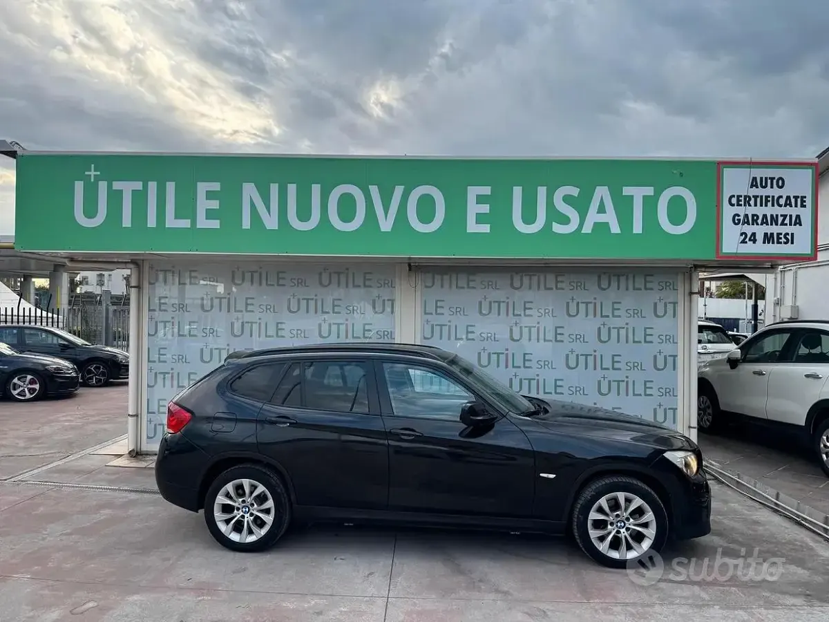 Usata BMW X1 177 CV (130 kW) 2011 Nero SUV