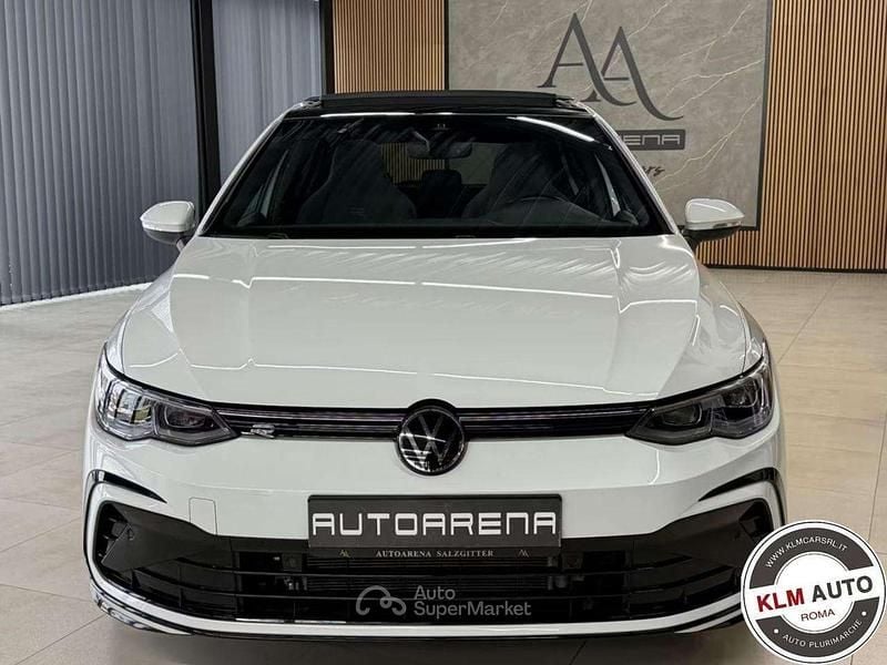Usata VW Golf VIII R-line 150 CV (110 kW) 2023 Bianco Berlina