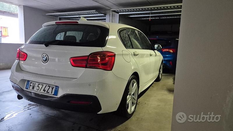 Usata BMW 116 M Sport 116 CV (85 kW) 2015 Bianco Utilitaria