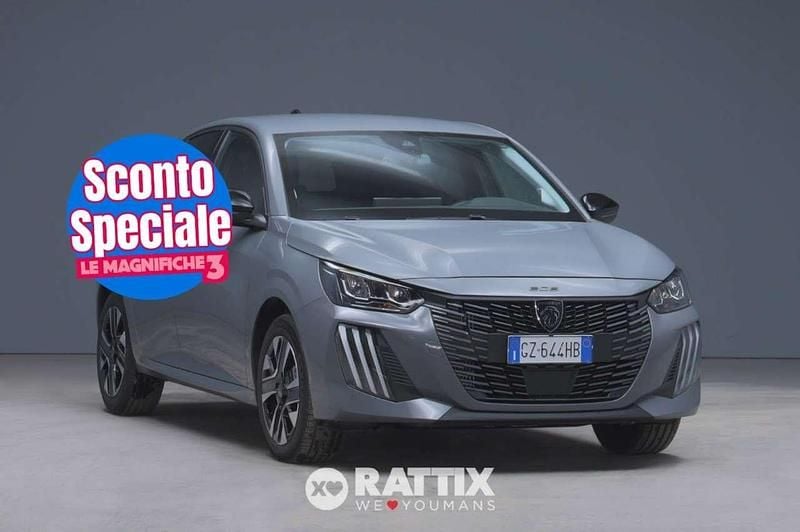 Usata Peugeot 208 Allure 101 CV (74 kW) 2025 Grigio selenium Utilitaria