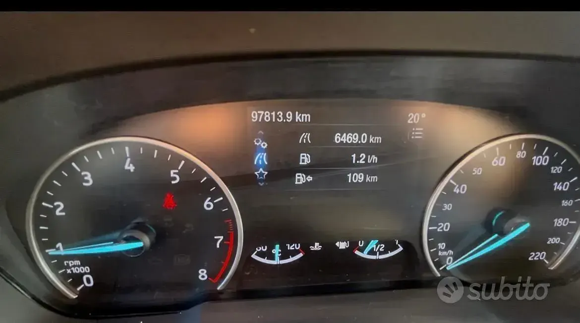 Usata Ford Ecosport 99 CV (72 kW) 2019 Grigio SUV