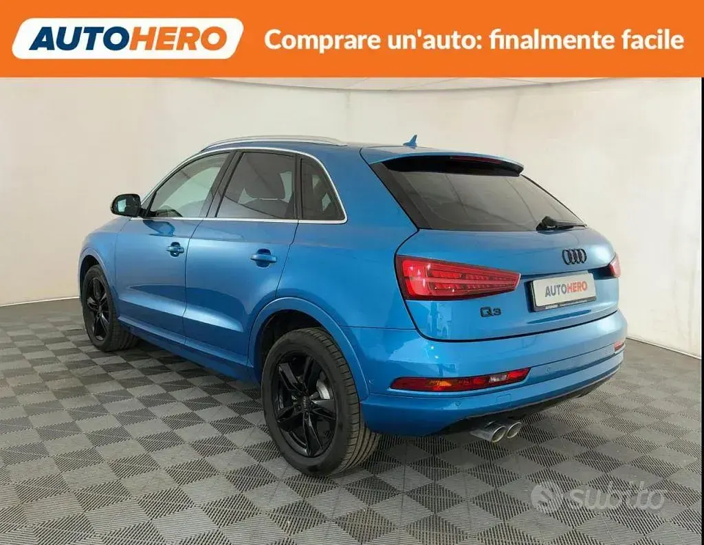 Usata Audi Q3 Sport 150 CV (110 kW) 2015 Bluazzurro SUV