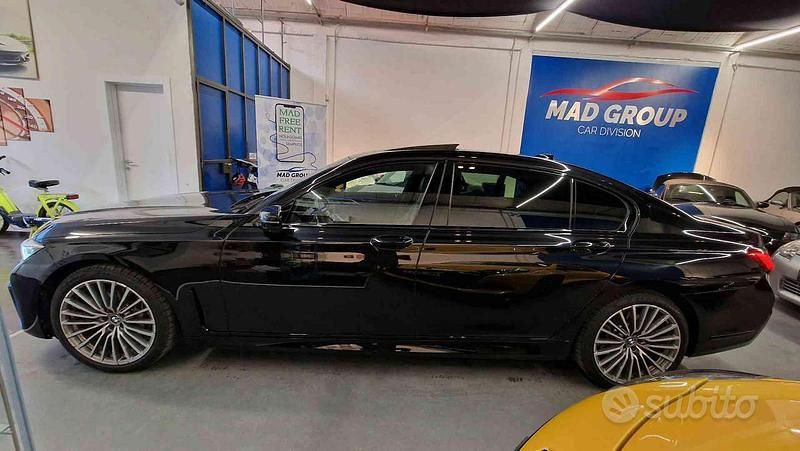 Usata BMW 730L M Sport 286 CV (210 kW) 2022 Nero Berlina
