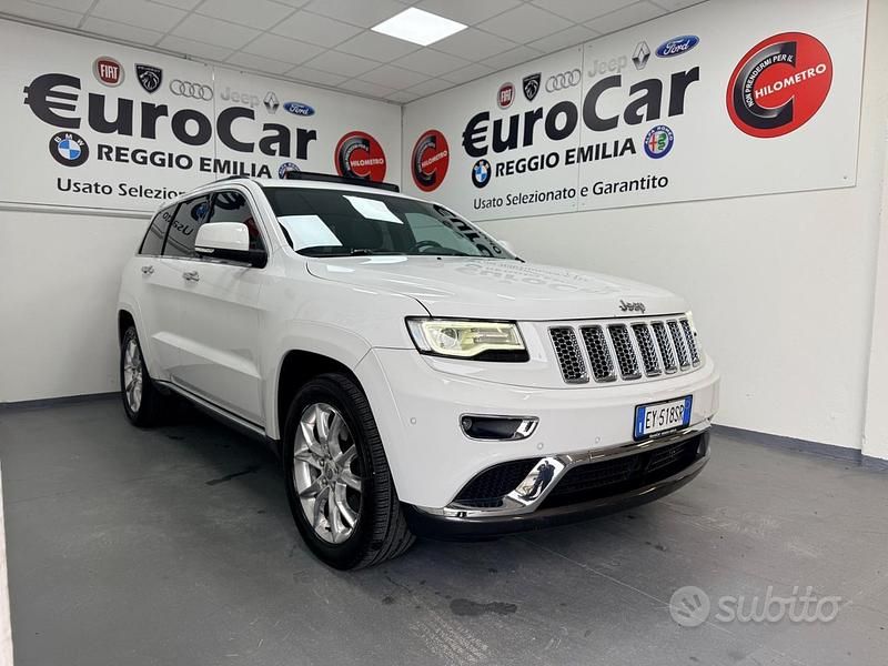 Usata Jeep Grand Cherokee Summit 250 CV (183 kW) 2015 Bianco SUV