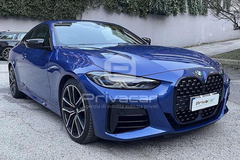Usata BMW 440 M Sport 374 CV (275 kW) 2021 Blu Coupé
