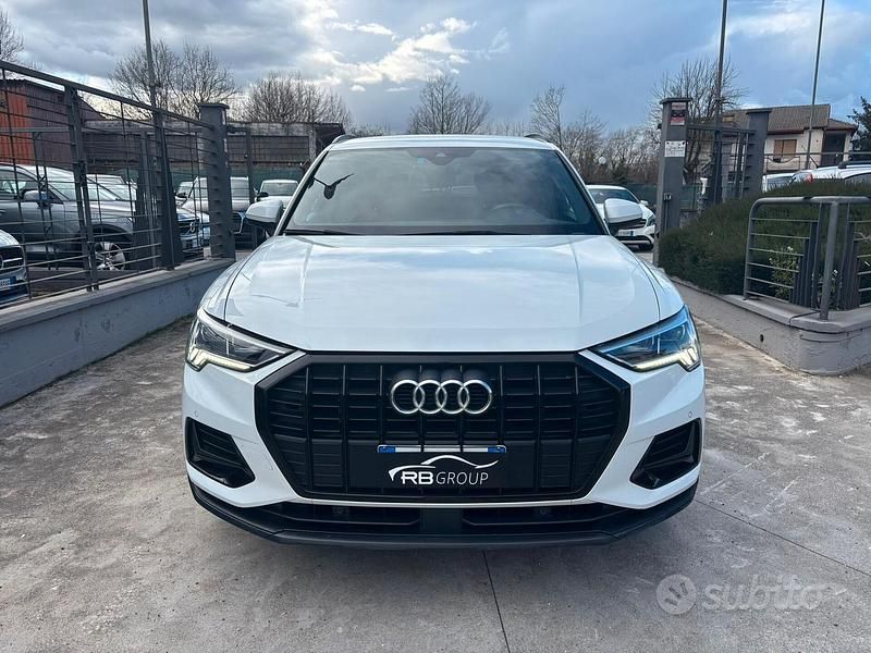 Usata Audi Q3 S-Line 150 CV (110 kW) 2019 Bianco SUV