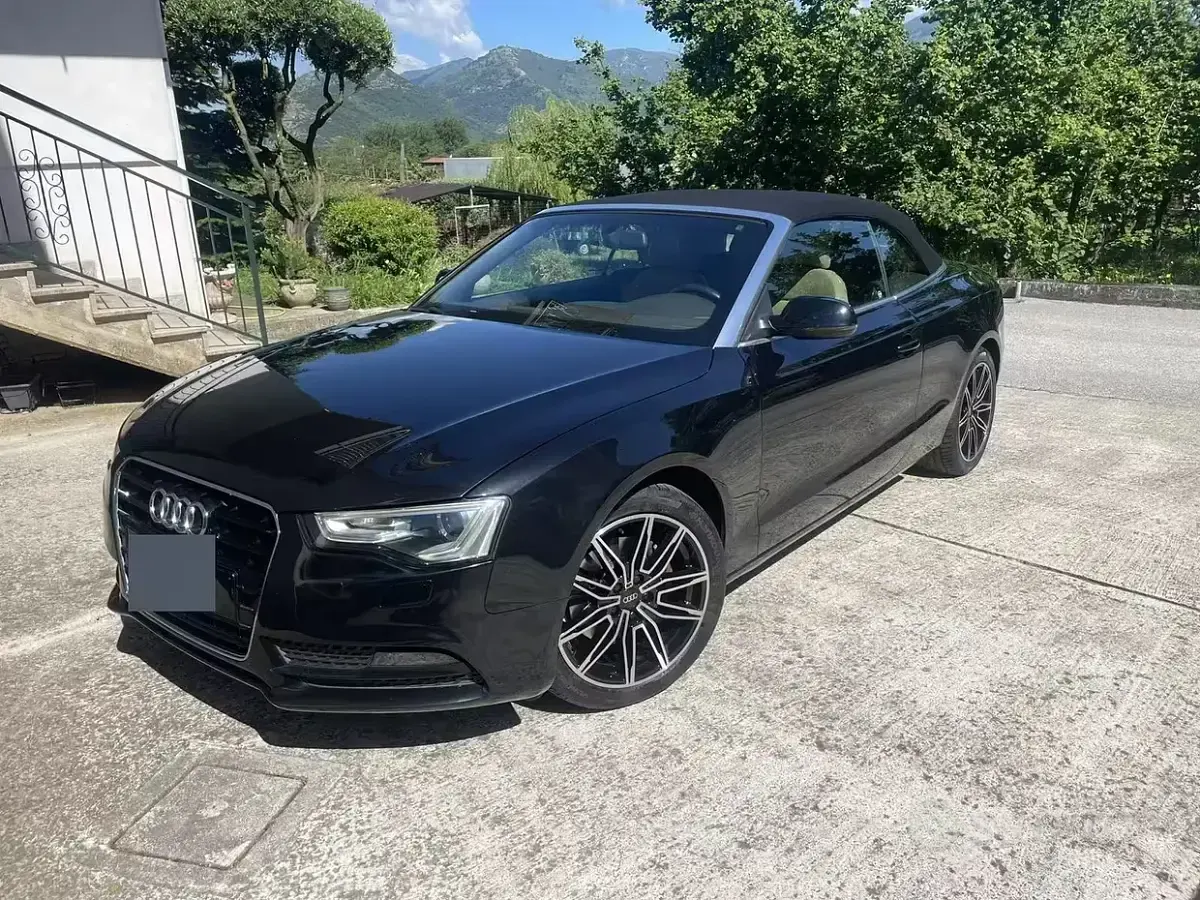 Usata Audi A5 Cabriolet 177 CV (130 kW) 2016 Nero Cabrio