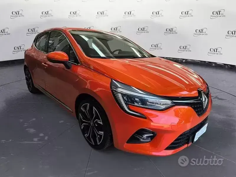 Usata Renault Clio IV Intens 101 CV (74 kW) 2019 Arancione Berlina