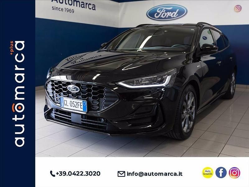 Usata Ford Focus ST-Line 125 CV (91 kW) 2022 Nero metallizzato Station wagon