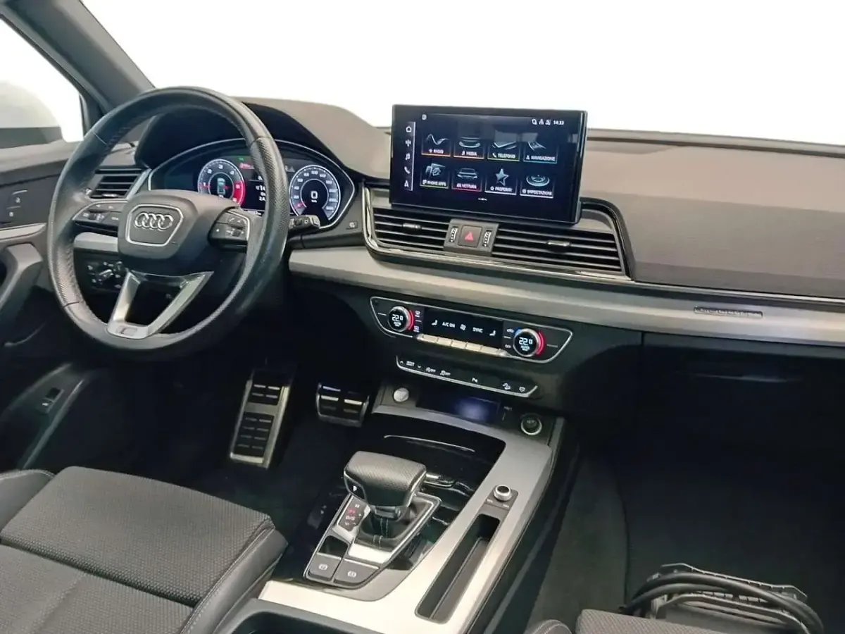 Usata Audi Q5 S-line plus 204 CV (150 kW) 2021 Bianco SUV