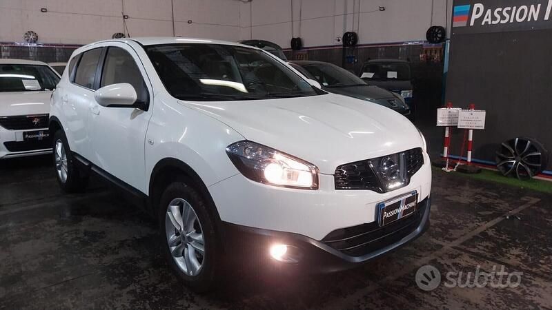 Bianco Usata 2013 Nissan Qashqai Acenta SUV | 7900 € (Buon prezzo) - Immagine 1/4