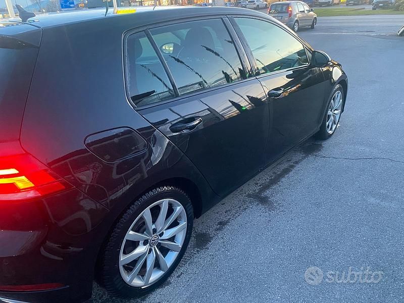 Usata VW Golf VII 115 CV (84 kW) 2018 Nero Berlina