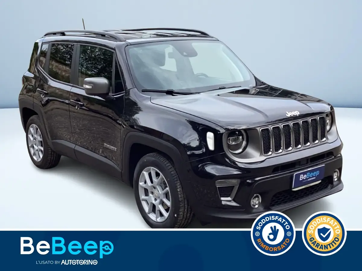 Usata Jeep Renegade Limited 120 CV (88 kW) 2020 Nero pastello SUV