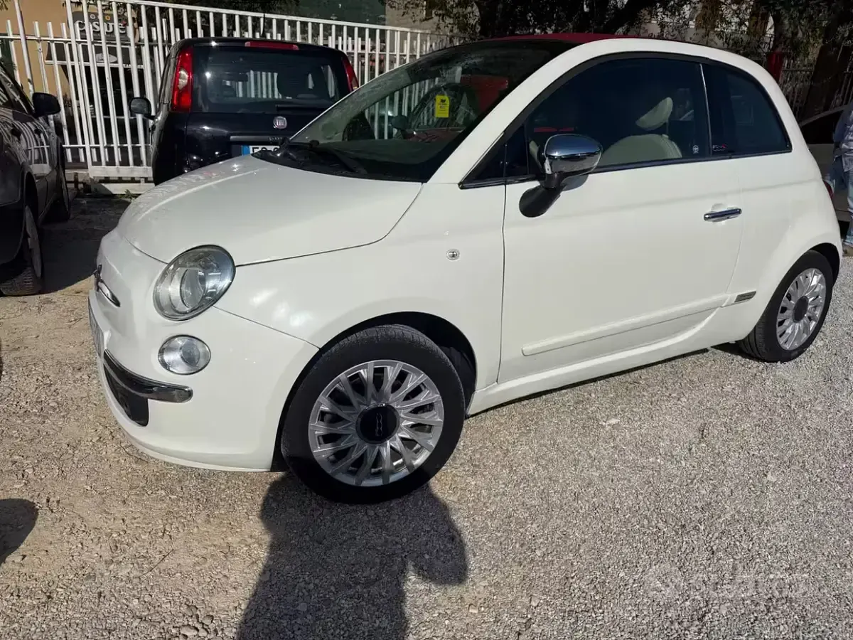Usata Fiat 500C Pop Star 69 CV (50 kW) 2013 Bianco Cabrio