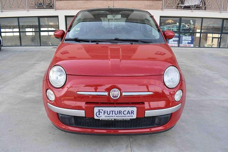 Usata Fiat 500 Lounge 101 CV (74 kW) 2009 Rosso Utilitaria