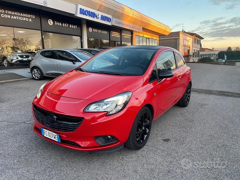 Rosso Usata 2016 Opel Corsa Coupé | 5900 € (Buon prezzo) - Immagine 1/4