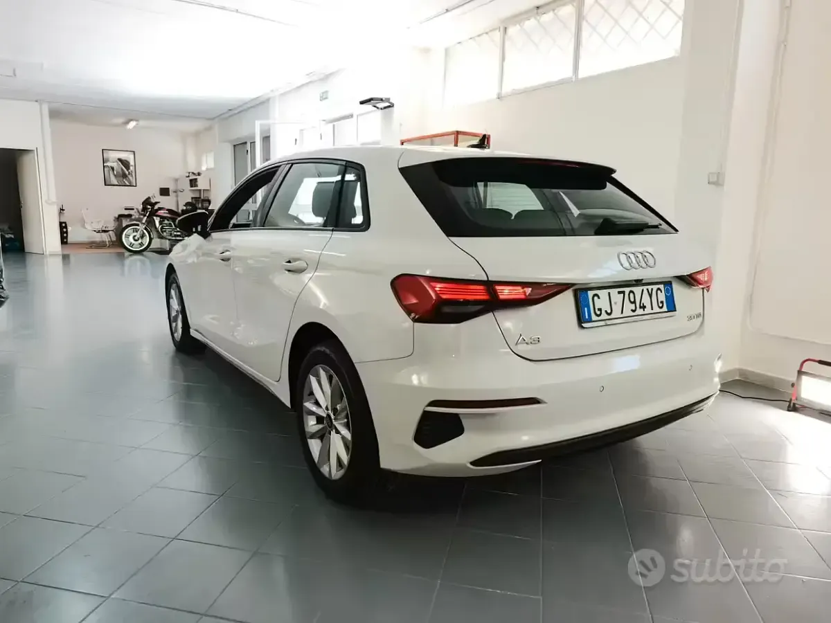 Usata Audi A3 116 CV (85 kW) 2022 Bianco Berlina