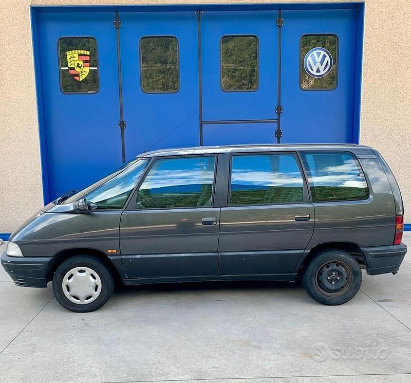 Usata Renault Espace 103 CV (75 kW) 1993 Grigio scuro metallizzato Monovolume