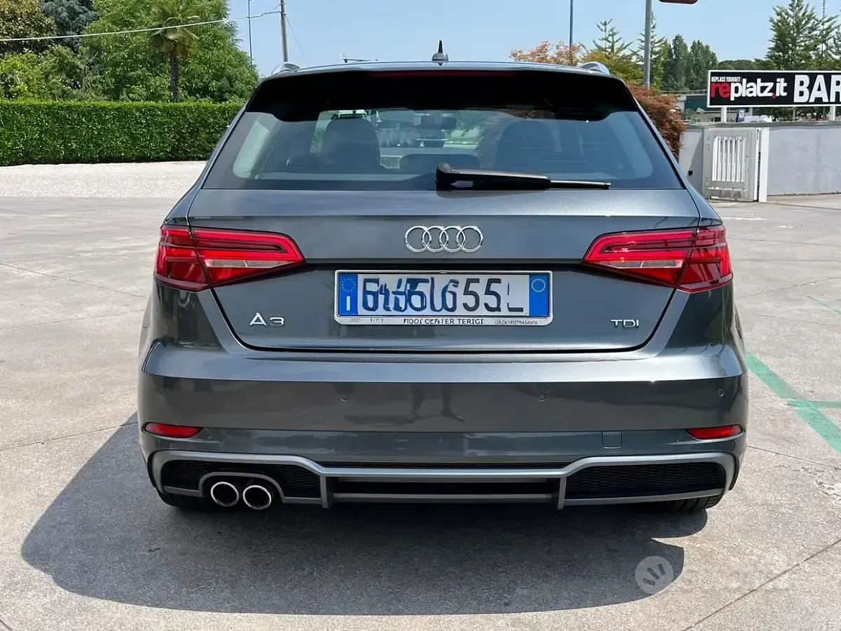 Usata Audi A3 150 CV (110 kW) 2016 Grigio Berlina