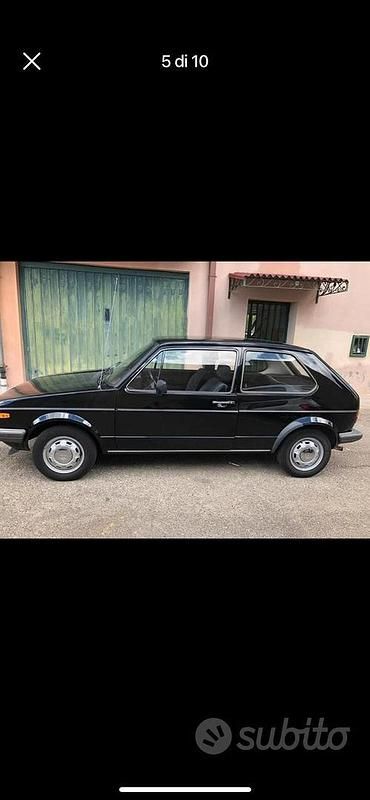 Usata VW Golf I 50 CV (36 kW) 1981 Nero Utilitaria