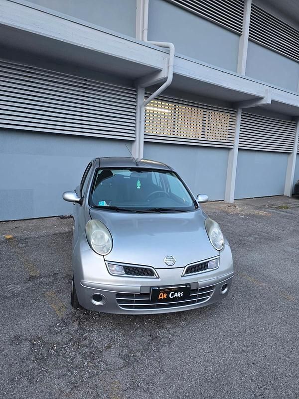 Usata Nissan Micra Acenta 88 CV (64 kW) 2008 Grigio Berlina